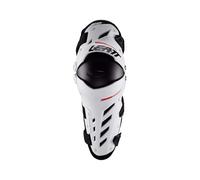 Leatt 5022141250 Rodilleras y espinilleras de doble eje, blanco, S/M