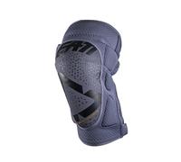 Leatt 3DF 5.0 Zip Protector de rodilla de motocross, azul, tamaño L XL para Hombres