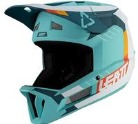 LEATT 6009554073465 Casque MTB Gravity 2.0-Bleu Fuel-XL 61-62cm, Unisex Adulto, mutlicolore, Talla única
