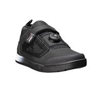 LEATT 6009554088292 Chaussures ProFlat 3.0-Noir-9.5 US / 43.5 EU, Unisex Adulto, mutlicolore, Talla única