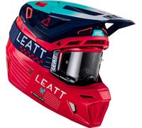 Leatt 8.5 S23, casco de motocross XS male Rojo/Azul Oscuro/Turquía