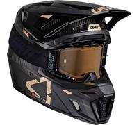 Casco de motocross Leatt 9.5 Carbon con gafas incluidas XL Negro 1025100104