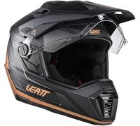 Leatt ADV 7.5 Graphic Casco con gafas, negro/bronce, Talla XXL (63/64)