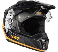 Leatt ADV 7.5 Graphic Casco con gafas, negro/naranja, Talla M (57/58)