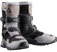 Leatt ADV 7.5 X-Flow Short Botas de moto perforadas, negro-gris, tamaño 42 para Hombres