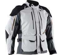 Leatt ADV DriTour 5.5 Chaqueta Textil Impermeable, Colores del acero, Talla L