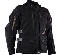 Leatt ADV DriTour 5.5 Chaqueta Textil Impermeable, negro/gris, Talla S