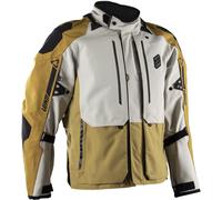 Leatt ADV DriTour 5.5 Short Chaqueta Textil Impermeable, marrón arena, Talla 2XL