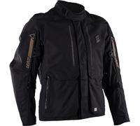 Leatt ADV DriTour 5.5 Short Chaqueta Textil Impermeable, negro/gris, Talla S