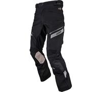 Leatt ADV DriTour 7.5 Pantalones textiles impermeables para motocicletas, gris oscuro, Talla Short XL