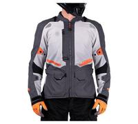 Leatt ADV Flowtour 5.5 Chaqueta de tela Gris/Negro/Naranja XL XL