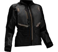 Leatt ADV FlowTour 5.5, chaqueta textil impermeable mujer M female Negro/Gris Oscuro/Oro