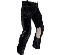 Leatt ADV Flowtour 5.5, pantalones textiles Corta 4XL male Negro/Gris/Oro