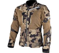 Leatt ADV FlowTour 7.5 chaqueta textil impermeable para motocicletas, Camuflaje, Talla M