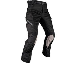 Leatt ADV FlowTour 7.5 Pantalones textiles impermeables para motocicletas, gris oscuro, Talla XXL