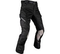 Leatt ADV FlowTour 7.5 Pantalones textiles impermeables para motocicletas, gris, tamaño M para Hombres