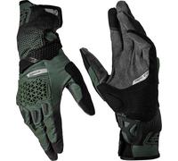 Leatt ADV Hydradri 5.5 Guantes de moto impermeables, negro-verde, tamaño XS para Hombres