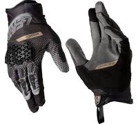 Leatt ADV Hydradri 5.5 Short Guantes de moto impermeables, negro, tamaño M para Hombres