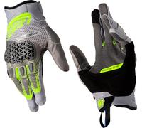 Leatt ADV Hydradri 5.5 Short Guantes de moto impermeables, verde/gris, Talla 2XL
