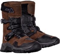 Leatt ADV Hydradri 7.5 Short Botas de moto impermeables, marrón, tamaño 40 41 para Hombres
