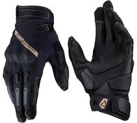 Leatt ADV HydraDri 7.5 Stealth Short Guantes de moto impermeables, gris, Talla XL