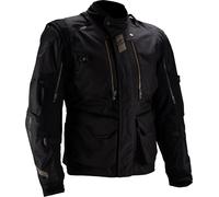 Leatt ADV Multitour 5.5 Chaqueta textil de moto impermeable, negro, Talla XL