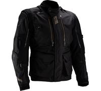 Leatt ADV Multitour 5.5 Chaqueta textil de moto impermeable, negro, tamaño S para Hombres