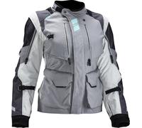Leatt ADV Multitour 5.5 Chaqueta textil de moto para mujer, Gris oscuro/gris claro, Talla S