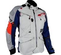 Leatt ADV MultiTour 7.5, chaqueta textil impermeable XL male Gris/Azul/Rojo