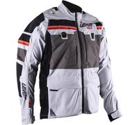 Leatt ADV Rally 7.5 HydraDri Chaqueta Textil Impermeable, gris, Talla S