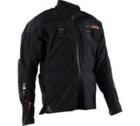 Leatt ADV Rally 7.5 HydraDri Chaqueta Textil Impermeable, negro/gris, Talla S