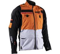 Leatt ADV Rally 7.5 HydraDri Chaqueta Textil Moto Impermeable, Gris, M