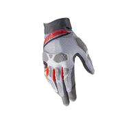 Leatt ADV X-Flow 5.5 Cortos Guantes - Gris/Rojo / XL