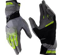 Leatt ADV X-Flow 5.5 Guantes de moto, verde/gris, Talla M