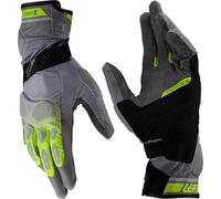 Leatt ADV X-Flow 5.5 Guantes de moto, verde/gris, Talla XL