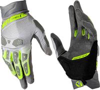 Leatt ADV X-Flow 5.5 Short Guantes de moto, verde/gris, Talla M