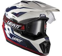 Leatt Adventure 7.5 V26 Royal, casco de aventura S female Blanco/Azul/Rojo