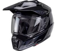 Leatt Adventure 8.5, casco de aventura M male Negro/Gris Oscuro