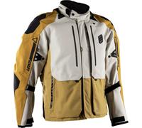 Leatt Adventure DriTour Short 5.5 V26, chaqueta textil impermeab L male Marrón Claro/Gris Claro/Negro