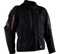 Leatt Adventure DriTour Short 5.5 V26, chaqueta textil impermeab XL male Negro/Gris/Bronce