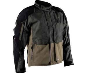 Leatt Adventure DriTour Short 5.5 V26, chaqueta textil impermeab XXL male Oliva/Gris Oscuro/Negro
