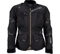 Leatt Adventure FlowTour 7.5, chaqueta textil impermeable L male Negro/Gris