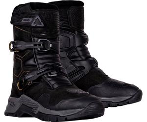 Leatt Adventure HydraDri 7.5, botas cortas impermeables 43 EU male Negro/Gris/Oro
