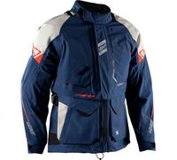 Leatt Adventure MultiTour 8.5 V26, chaqueta textil impermeable L male Azul Oscuro/Gris Claro/Rojo