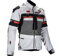 Leatt Adventure Rally 5.5, chaqueta textil XL male Gris Claro/Gris/Negro/Naranja/Rojo