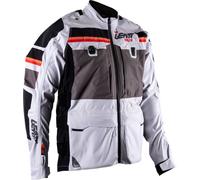 Leatt Adventure Rally 7.5 Hydradri V26, chaqueta textil impermea L male Gris Claro/Gris/Negro