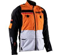 Leatt Adventure Rally 7.5 Hydradri V26, chaqueta textil impermea L male Negro/Naranja/Gris Claro