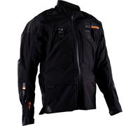 Leatt Adventure Rally 7.5 Hydradri V26, chaqueta textil impermea M male Negro/Gris