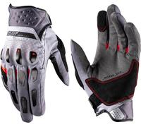 Leatt Adventure Subzero 5.5 Short, guantes impermeables M male Gris Claro/Gris/Rojo
