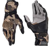 Leatt Adventure X-Flow 7.5 Long Camo, guantes S male Negro/Marrón/Beige